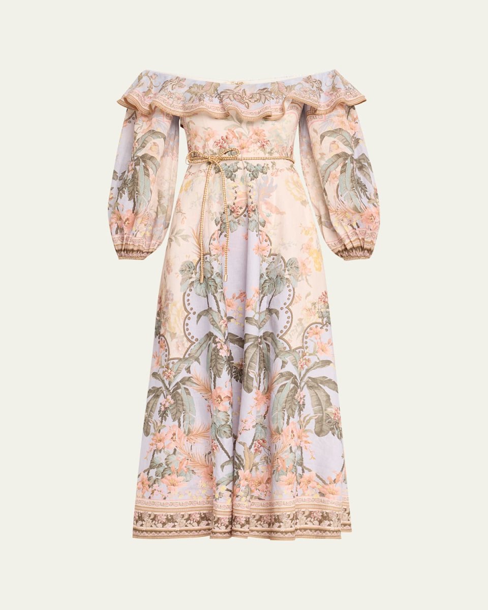Wylie Off-Shoulder Midi Dress